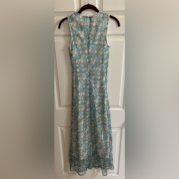 Chiffon A-Line Dress - Picture 2 of 4